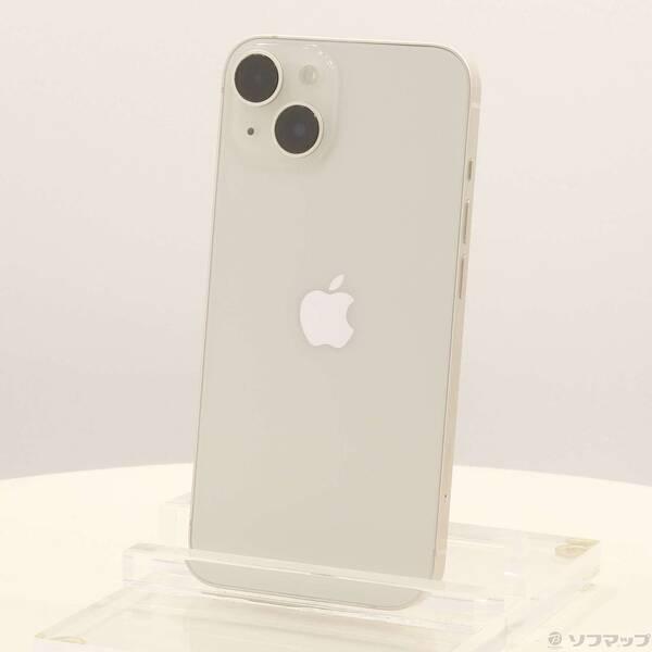 〔中古〕Apple(アップル) iPhone14 128GB スターライト MPUQ3J／A SIMフリー〔276-ud〕 | 