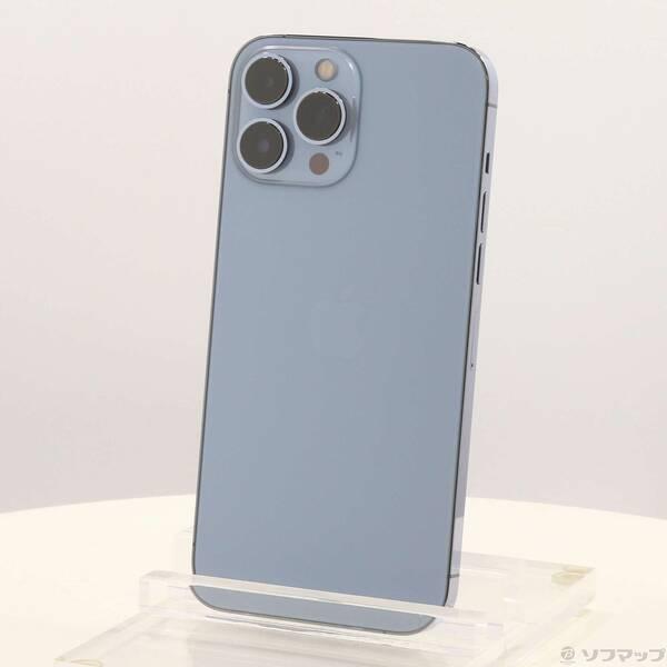 〔中古〕Apple(アップル) iPhone13 Pro Max 128GB シエラブルー NLJ73J／A SIMフリー〔198-ud〕 | 