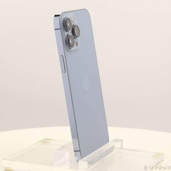 〔中古〕Apple(アップル) iPhone13 Pro Max 128GB シエラブルー NLJ73J／A SIMフリー〔198-ud〕 |  | 03