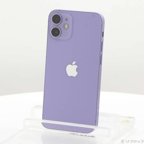 〔中古〕Apple(アップル) iPhone12 mini 256GB パープル MJQE3J／A SIMフリー〔196-ud〕 | 