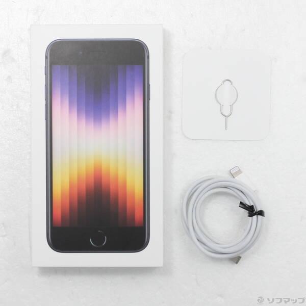 〔中古〕Apple(アップル) iPhone SE 第3世代 128GB ミッドナイト NMYF3J／A SIMフリー〔198-ud〕 |  | 04