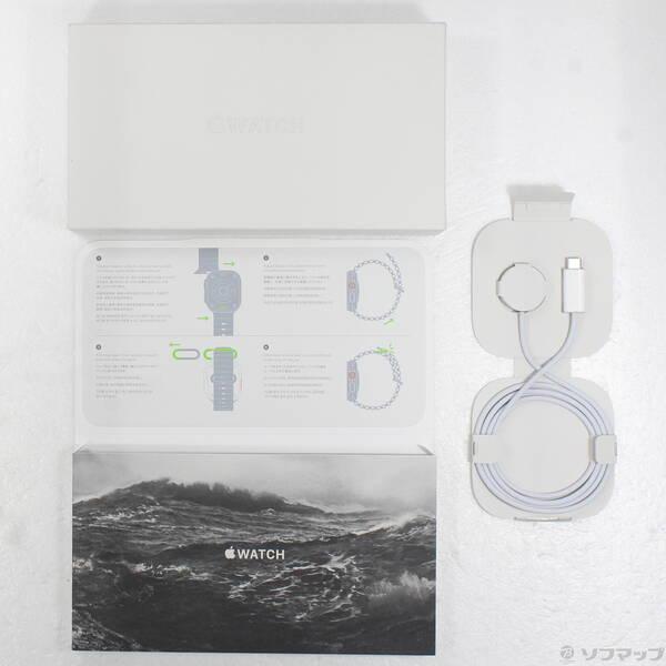 〔中古〕Apple(アップル) Apple Watch Ultra GPS + Cellular 49mm チタニウムケース ミッドナイトオーシャンバンド〔262-ud〕 |  | 04