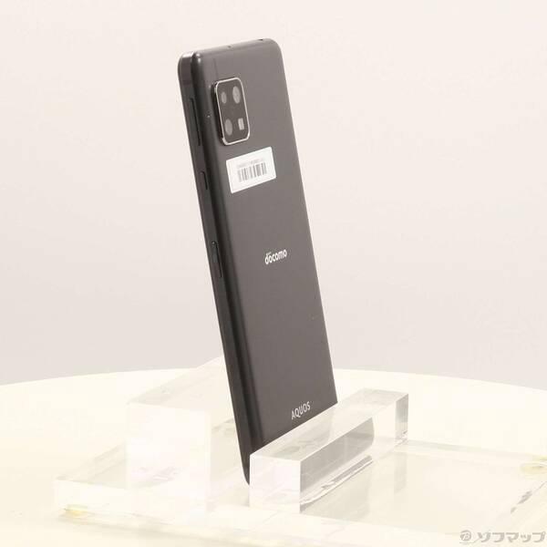 〔中古〕SHARP(シャープ) AQUOS sense4 64GB ブラック SH-41A docomoロック解除SIMフリー〔295-ud〕 |  | 03