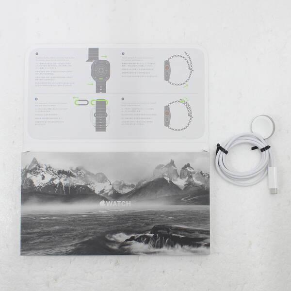 〔中古〕Apple(アップル) Apple Watch Ultra 3 GPS + Cellular 49mm ナチュラルチタニウムケース アンカーブルーオーシャンバンド〔258-ud〕 |  | 04