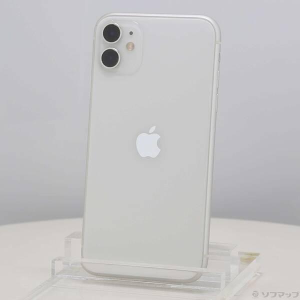 〔中古〕Apple(アップル) iPhone11 64GB ホワイト MWLU2J／A SIMフリー〔258-ud〕 | 