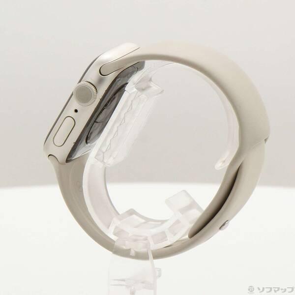 〔中古〕Apple(アップル) Apple Watch Series 9 GPS 41mm スターライトアルミニウムケース スターライトスポーツバンド〔352-ud〕 |  | 01