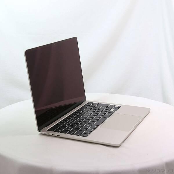 〔中古〕Apple(アップル) MacBook Air 13.6-inch Mid-2022 MLY13J／A Apple M2 8コアCPU_8コアGPU 8GB SSD256GB スターライト 〔26.3 Tahoe〕〔258-ud〕 |  | 03
