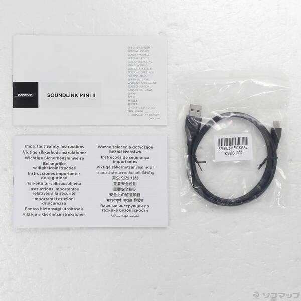 〔中古〕BOSE(ボーズ) SoundLink Mini Bluetooth speaker II Special Edition トリプルブラック〔377-ud〕 |  | 04