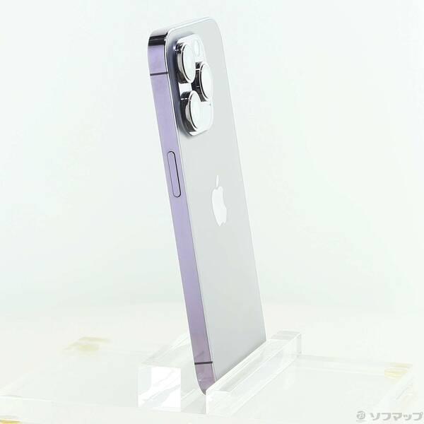 〔中古〕Apple(アップル) iPhone14 Pro 256GB ディープパープル MQ1E3J／A SIMフリー〔377-ud〕 |  | 03