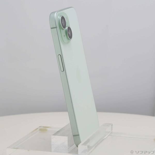 〔中古〕Apple(アップル) iPhone15 256GB グリーン MTMT3J／A SIMフリー〔198-ud〕 |  | 03