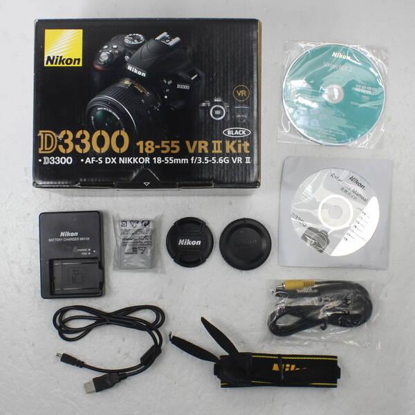 〔中古〕Nikon(ニコン) NIKON D3300 18-55 VRII レンズキット〔262-ud〕 |  | 05