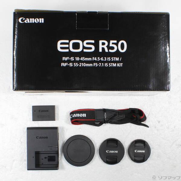 〔中古〕Canon(キヤノン) EOS R50 ダブルズームキット ブラック〔349-ud〕 |  | 05