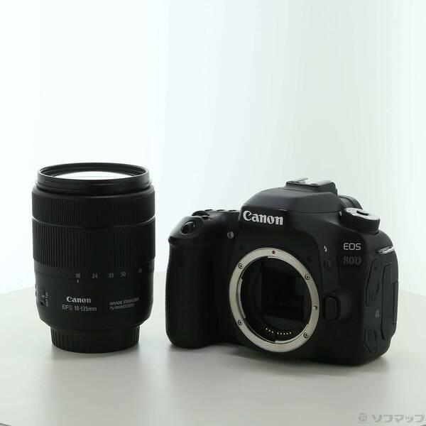 〔中古〕Canon(キヤノン) EOS 80D EF-S18-135 IS USM レンズキット〔352-ud〕 | 