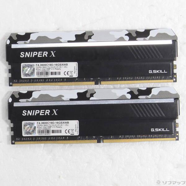 〔中古〕GSKILL(ジースキル) F4-3600C19D-16GSXWB〔344-ud〕 | 
