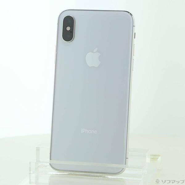 〔中古〕Apple(アップル) iPhoneX 64GB シルバー MQAY2J／A SIMフリー〔352-ud〕 | 