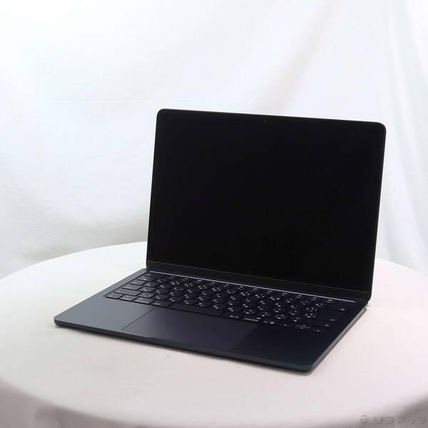 〔中古〕Apple(アップル) MacBook Air 13.6-inch Early-2025 MW123J／A Apple M4 10コアCPU_8コアGPU 16GB SSD256GB ミッドナイト 〔26.3 Tahoe〕〔377-ud〕 | 