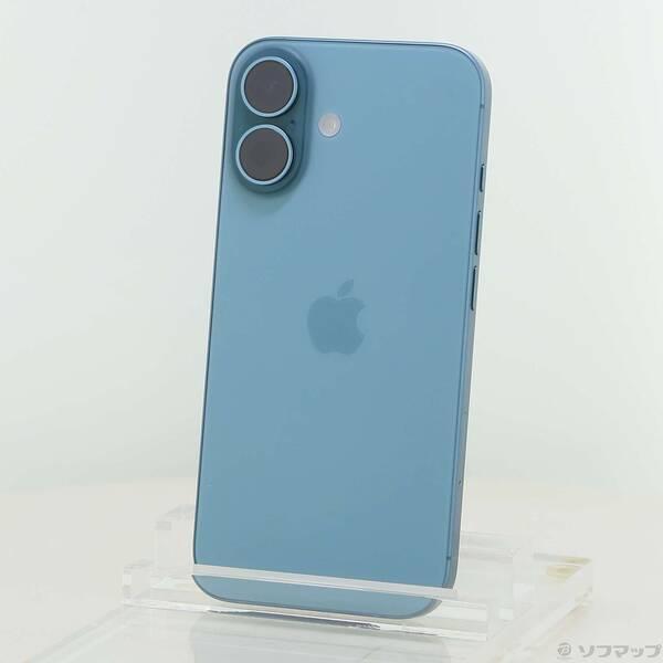 〔中古〕Apple(アップル) iPhone16 128GB ティール MYDV3J／A SIMフリー〔196-ud〕 | 