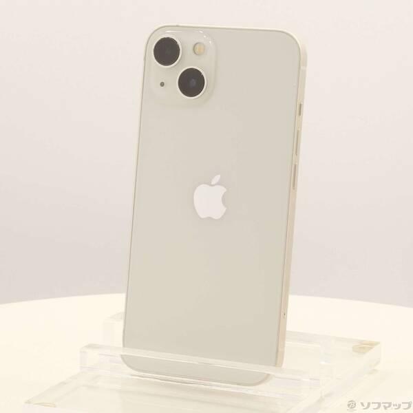 〔中古〕Apple(アップル) iPhone13 256GB スターライト MLNJ3J／A SIMフリー〔198-ud〕 | 
