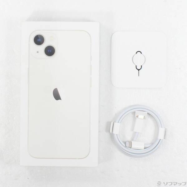 〔中古〕Apple(アップル) iPhone13 256GB スターライト MLNJ3J／A SIMフリー〔198-ud〕 |  | 04