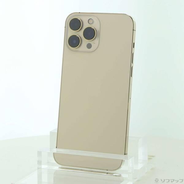 〔中古〕Apple(アップル) iPhone13 Pro Max 128GB ゴールド MLJ63J／A SIMフリー〔196-ud〕 | 