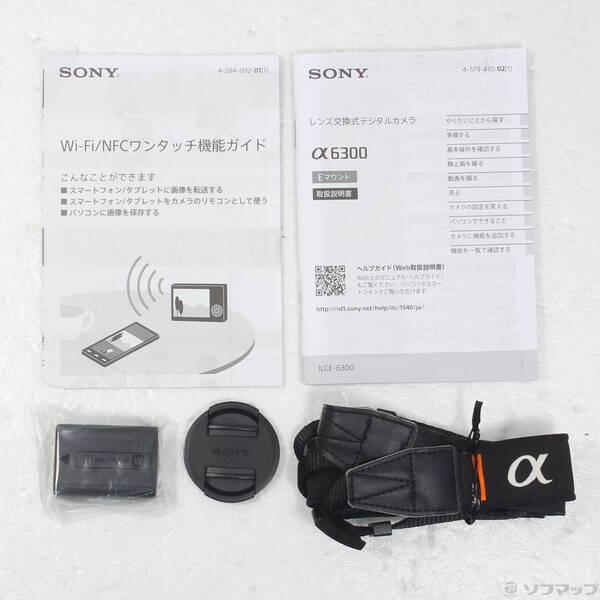 〔中古〕SONY(ソニー) α6300L パワーズームレンズキット ブラック ILCE-6300L〔276-ud〕 |  | 05