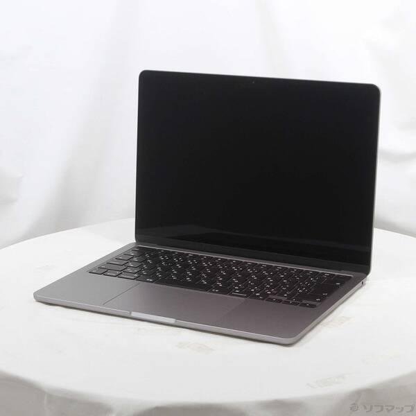 〔中古〕Apple(アップル) MacBook Air 13.6-inch Mid-2022 MLXW3J／A Apple M2 8コアCPU_8コアGPU 8GB SSD256GB スペースグレイ 〔26.3 Tahoe〕〔377-ud〕 | 