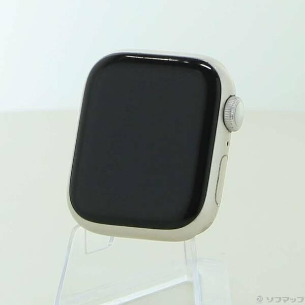 〔中古〕Apple(アップル) Apple Watch Series 7 GPS 41mm スターライトアルミニウムケース バンド無し〔344-ud〕 | 