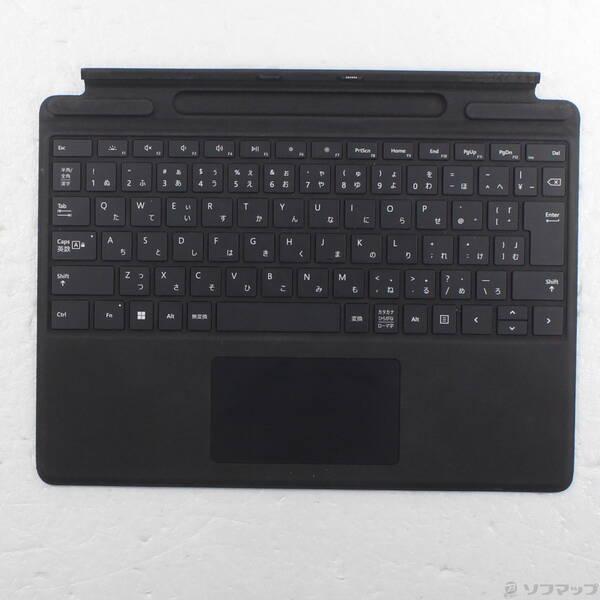 〔中古〕Microsoft(マイクロソフト) スリムペン2付き Surface Pro Signatune キーボード ブラック 8X6-00019〔258-ud〕 | 