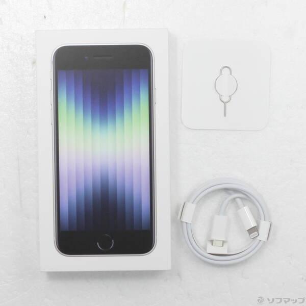 〔中古〕Apple(アップル) iPhone SE 第3世代 64GB スターライト MMYD3J／A SIMフリー〔198-ud〕 |  | 04