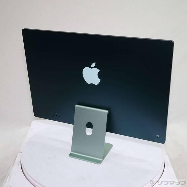 〔中古〕Apple(アップル) iMac 24-inch Mid-2021 MGPJ3J／A Apple M1 8コアCPU_8コアGPU 16GB SSD512GB グリーン 〔14.8 Sonoma〕〔258-ud〕 |  | 02