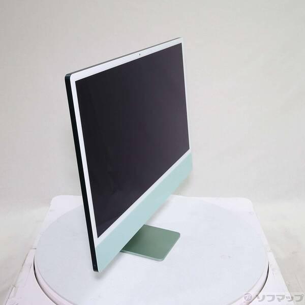 〔中古〕Apple(アップル) iMac 24-inch Mid-2021 MGPJ3J／A Apple M1 8コアCPU_8コアGPU 16GB SSD512GB グリーン 〔14.8 Sonoma〕〔258-ud〕 |  | 03