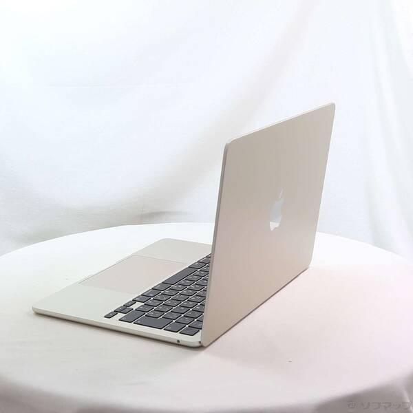〔中古〕Apple(アップル) MacBook Air 13.6-inch Early-2025 MW103J／A Apple M4 10コアCPU_10コアGPU 16GB SSD512GB スターライト 〔26.3 Tahoe〕〔297-ud〕 |  | 01