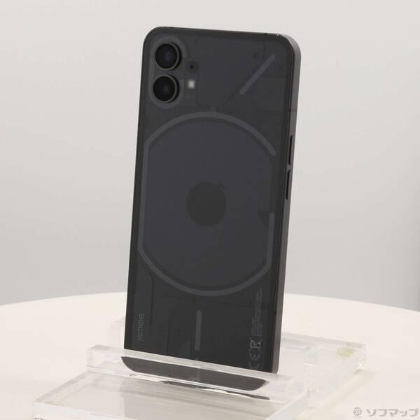 〔中古〕Nothing（ナッシング） Phone(1) 256GB ブラック A10400012 SIMフリー〔262-ud〕 | 