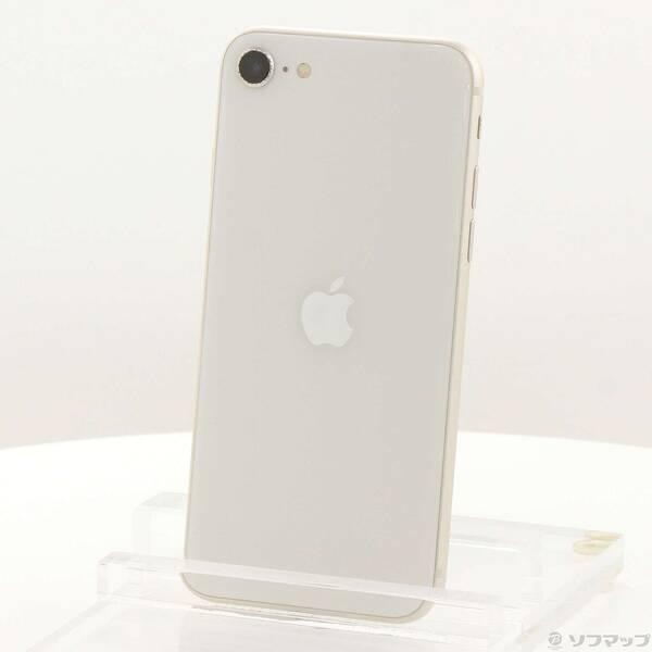 〔中古〕Apple(アップル) iPhone SE 第3世代 64GB スターライト MMYD3J／A SIMフリー〔198-ud〕 | 