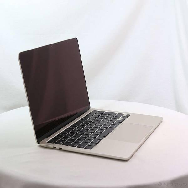 〔中古〕Apple(アップル) MacBook Air 13.6-inch Early-2025 MW103J／A Apple M4 10コアCPU_10コアGPU 16GB SSD512GB スターライト 〔26.3 Tahoe〕〔262-ud〕 |  | 03
