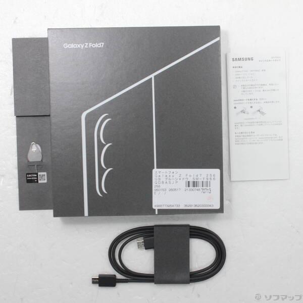 〔中古〕SAMSUNG(サムスン) Galaxy Z Fold7 256GB ブルーシャドウ SM-F966QDBASJP SIMフリー〔258-ud〕 |  | 04