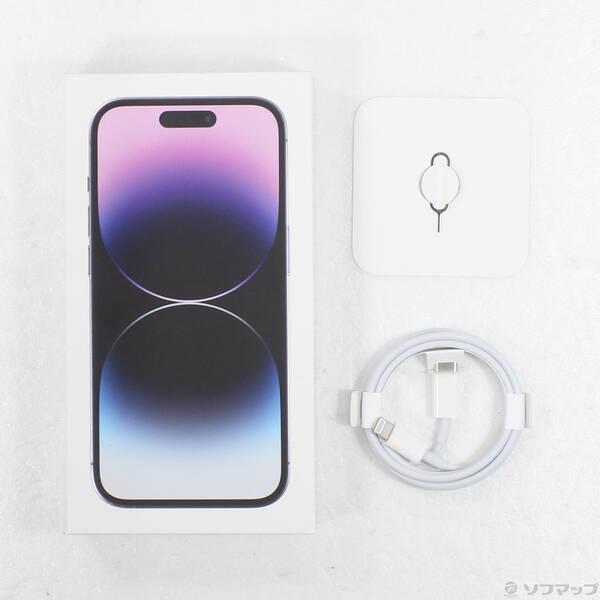〔中古〕Apple(アップル) iPhone14 Pro 256GB ディープパープル MQ1E3J／A SIMフリー〔276-ud〕 |  | 04