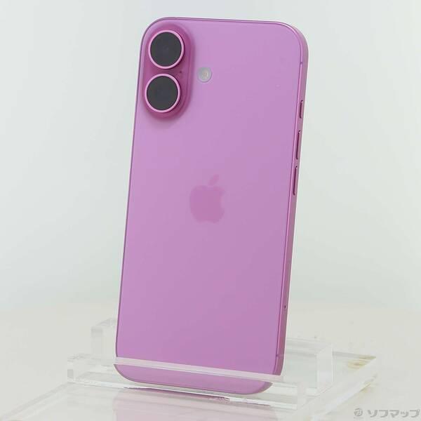 〔中古〕Apple(アップル) iPhone16 128GB ピンク MYDT3J／A SIMフリー〔276-ud〕 | 