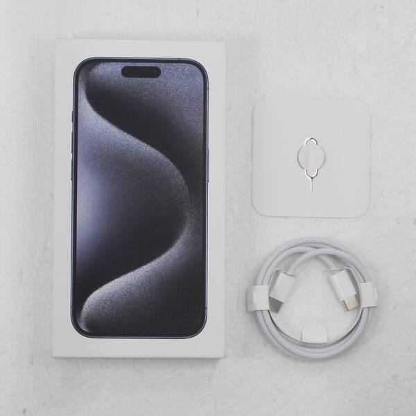 〔中古〕Apple(アップル) iPhone15 Pro 128GB ブルーチタニウム MTUA3J／A SIMフリー〔368-ud〕 |  | 04