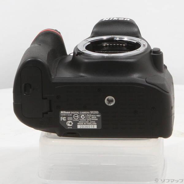 〔中古〕Nikon(ニコン) NIKON D5200 ボディ ブラック〔344-ud〕 |  | 04
