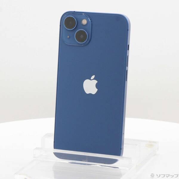 〔中古〕Apple(アップル) iPhone13 256GB ブルー MLNM3J／A SIMフリー〔349-ud〕 | 