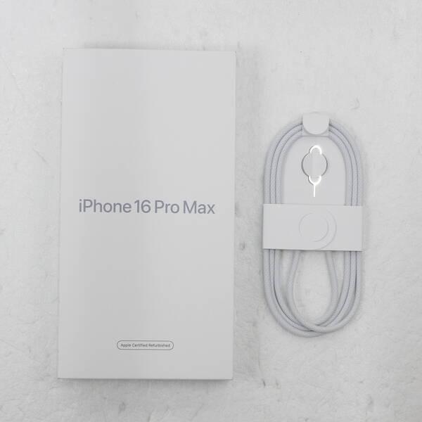 〔中古〕Apple(アップル) iPhone16 Pro Max 256GB ブラックチタニウム FYWG3J／A SIMフリー〔262-ud〕 |  | 04