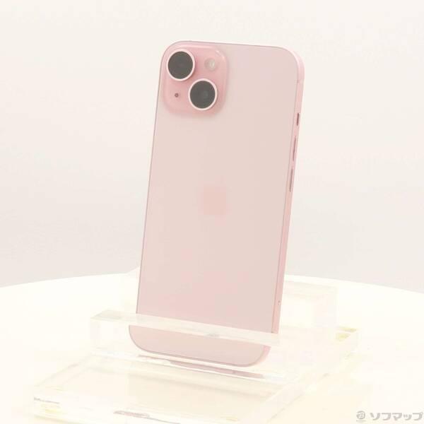 〔中古〕Apple(アップル) iPhone15 256GB ピンク MTMP3J／A SIMフリー〔349-ud〕 | 