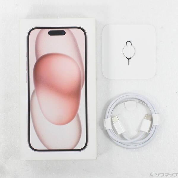 〔中古〕Apple(アップル) iPhone15 256GB ピンク MTMP3J／A SIMフリー〔349-ud〕 |  | 04