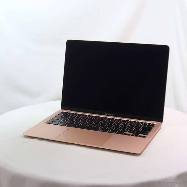 〔中古〕Apple(アップル) MacBook Air 13.3-inch Early-2020 MWTL2J／A Core_i3 1.1GHz 8GB SSD256GB ゴールド 〔10.15 Catalina〕〔258-ud〕 | 