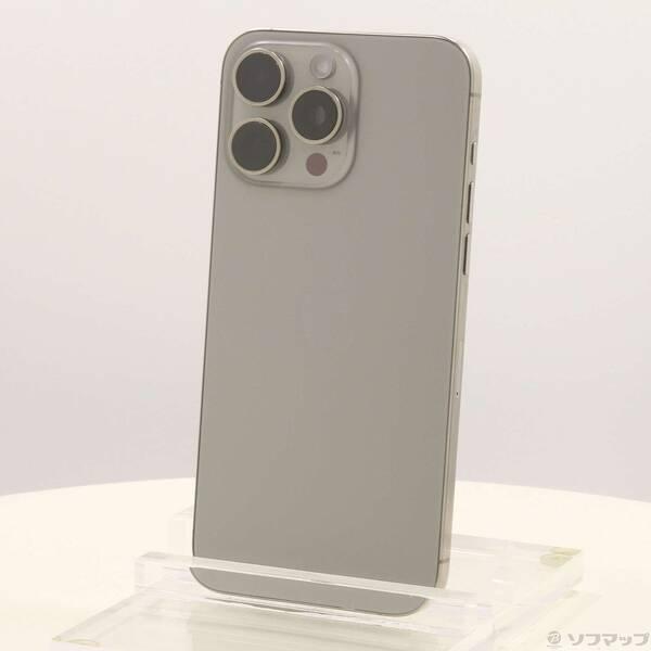 〔中古〕Apple(アップル) iPhone15 Pro Max 256GB ナチュラルチタニウム MU6R3J／A SIMフリー〔276-ud〕 | 