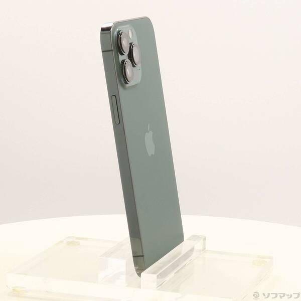 〔中古〕Apple(アップル) iPhone13 Pro Max 256GB アルパイングリーン MNCV3J／A SIMフリー〔262-ud〕 |  | 03