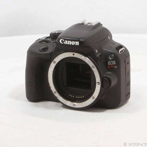 〔中古〕Canon(キヤノン) EOS Kiss X7 ボディ ブラック〔344-ud〕 | 