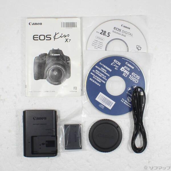 〔中古〕Canon(キヤノン) EOS Kiss X7 ボディ ブラック〔344-ud〕 |  | 05