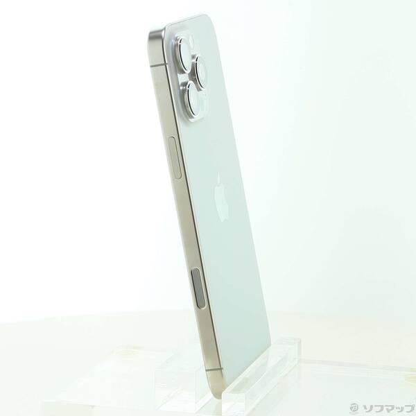 〔中古〕Apple(アップル) iPhone16 Pro Max 256GB ナチュラルチタニウム MYWK3J／A SIMフリー〔276-ud〕 |  | 03